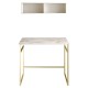 Study Desk Gama - White, Gold White
Gold Study Desk Gama - White, Gold White
Gold