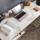 Study Desk Victory - Gold Gold
White Study Desk Victory - Gold Gold
White