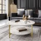 Coffee Table Versy - Gold Gold
White Coffee Table Versy - Gold Gold
White