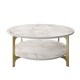 Coffee Table Versy - Gold Gold
White Coffee Table Versy - Gold Gold
White