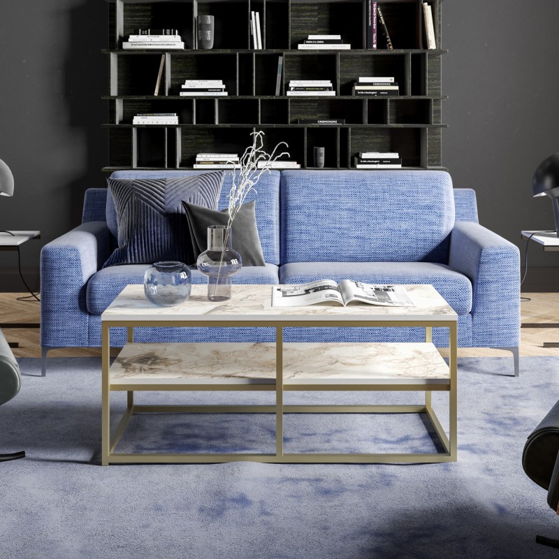 Coffee Table Forteaus - Gold Gold
White