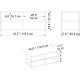 Coffee Table Forteaus - Gold Gold
White Coffee Table Forteaus - Gold Gold
White