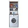 Washing Machine Cabinet KD101 - 1950 - Walnut White
Walnut