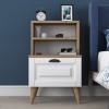 Nightstand BD105 - 2786 - Walnut Walnut
White