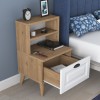 Nightstand BD105 - 2786 - Walnut Walnut
White