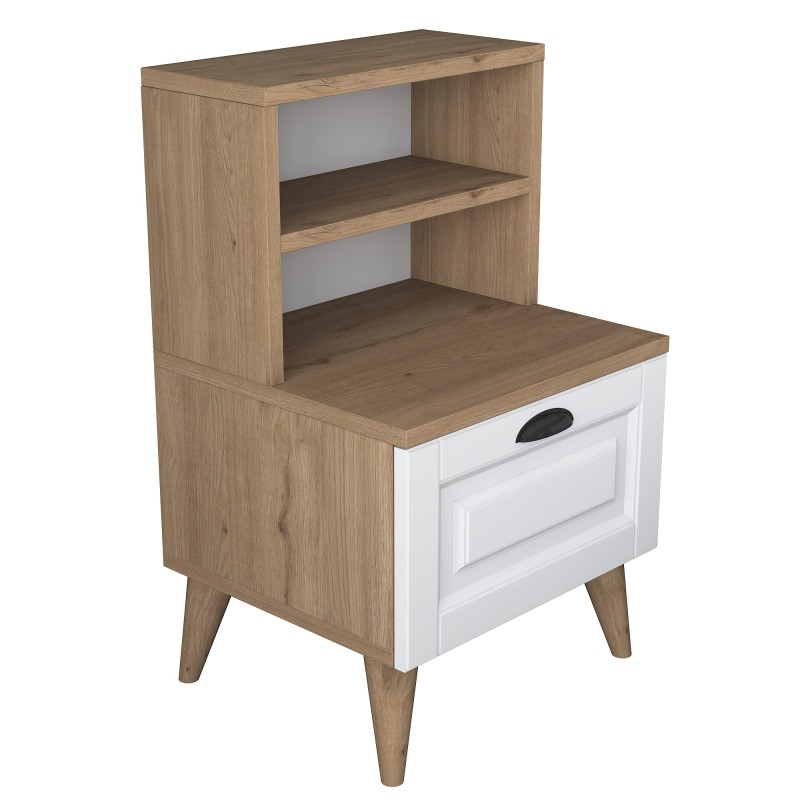 Nightstand BD105 - 2786 - Walnut Walnut
White