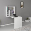 Hanah Home Study Desk Sedir White