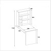 Study Desk Sedir - Oak Oak