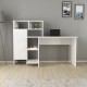 Study Desk Bugra - White White Study Desk Bugra - White White