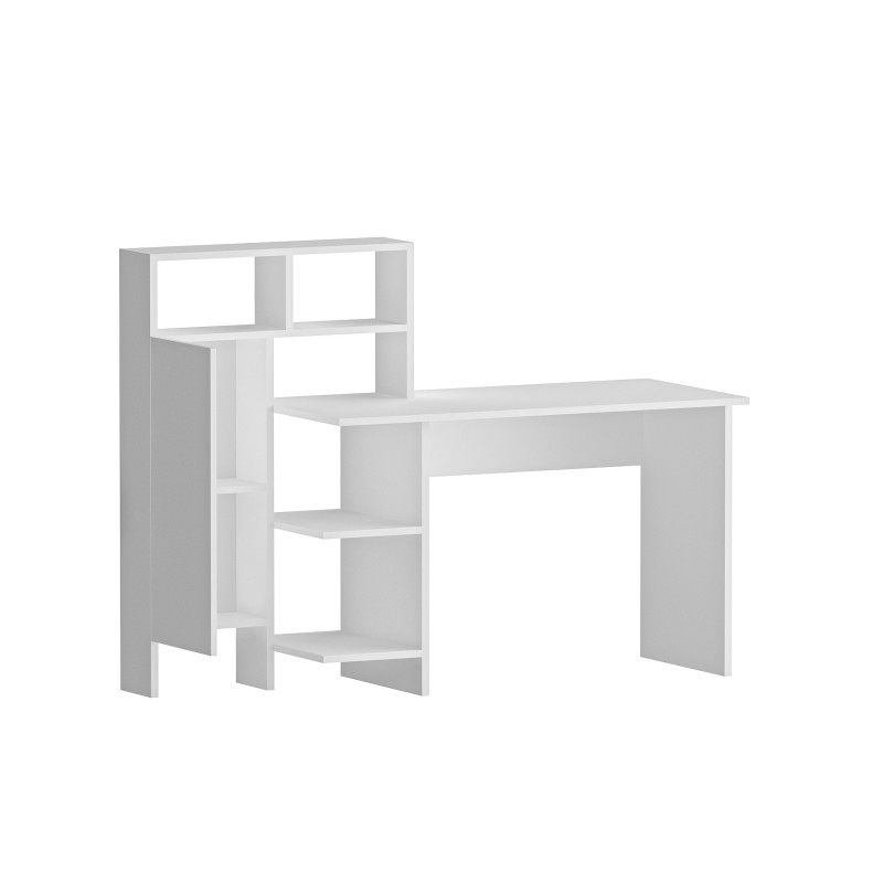 Study Desk Bugra - White White
