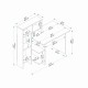 Study Desk Bugra - White White Study Desk Bugra - White White
