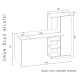 Study Desk Yagiz - Anthracite Anthracite