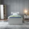Single Bedstead Sofia White