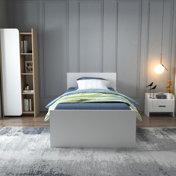 Single Bedstead Sofia White