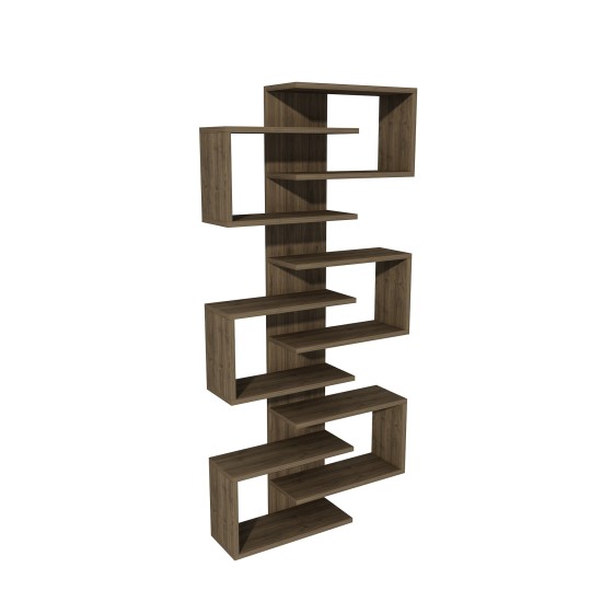 Bookshelf Lotus - Walnut Walnut