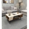 Coffee Table Aren - Beige, Light Walnut Beige
Light Walnut