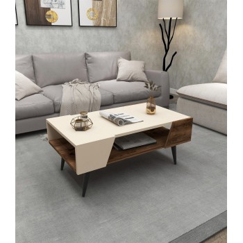Coffee Table Aren - Beige, Light Walnut Beige
Light Walnut