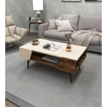 Coffee Table Aren - Beige, Light Walnut Beige
Light Walnut