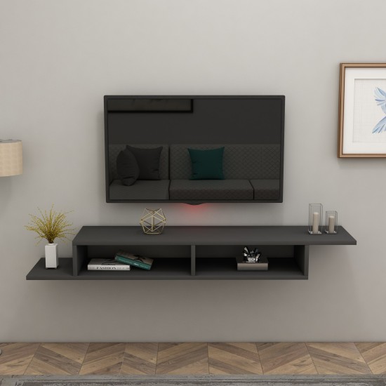TV Stand Muson - Anthracite Anthracite TV Stand Muson - Anthracite Anthracite