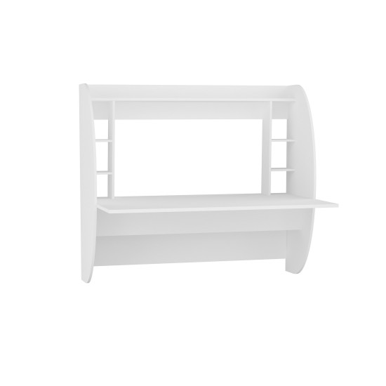 Study Desk Buglem - White White Study Desk Buglem - White White