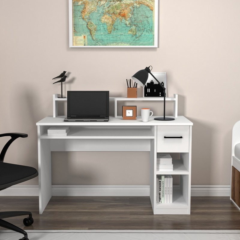 Study Desk Eslem - White White