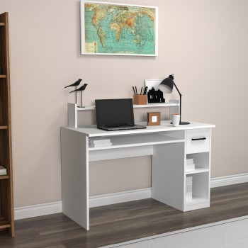 Study Desk Eslem - White White