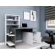 Study Desk Melis - White, Anthracite White
Anthracite Study Desk Melis - White, Anthracite White
Anthracite