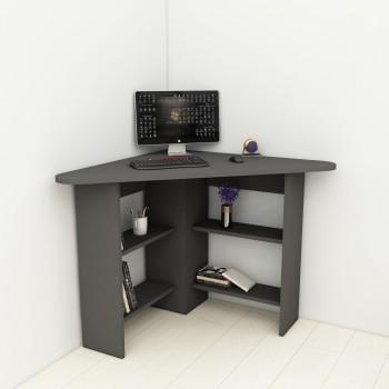 Study Desk Corner - Anthracite Anthracite