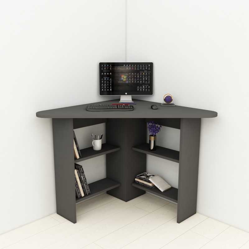 Study Desk Corner - Anthracite Anthracite