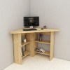 Study Desk Corner - Sapphire Oak Sapphire Oak