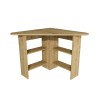 Study Desk Corner - Sapphire Oak Sapphire Oak