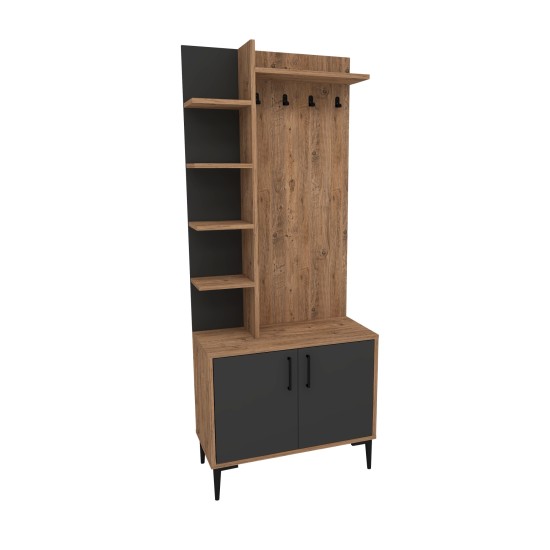 Hall Stand Julendor - Atlantic Pine, Anthracite Atlantic Pine
Anthracite