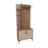 Hall Stand Julendor - Atlantic Pine, Beige Atlantic Pine
Beige