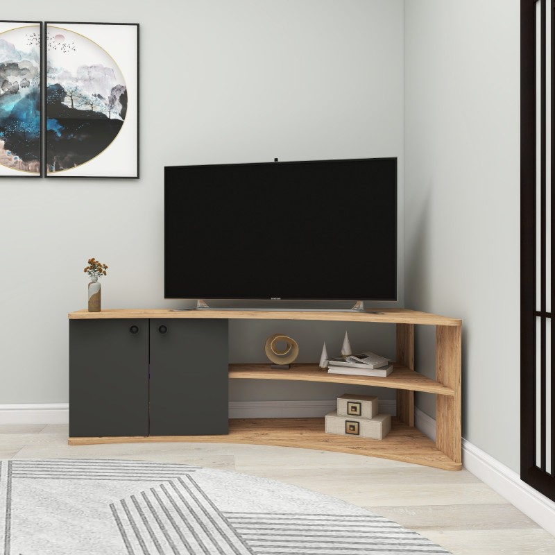 Hanah Home TV Stand Termera - Atlantic Pine, Anthracite Atlantic Pine
Anthracite