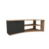 Hanah Home TV Stand Termera - Atlantic Pine, Anthracite Atlantic Pine
Anthracite