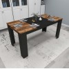 Dining Table Line - Light Walnut, Black Light Walnut
Black
