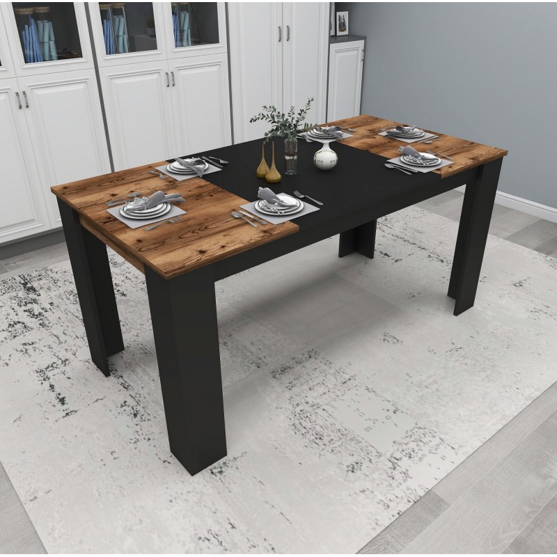 Dining Table Line - Light Walnut, Black Light Walnut
Black