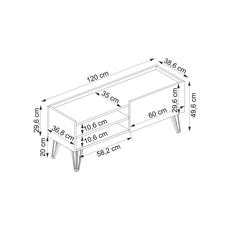 TV Stand Viper Sapphire
Anthracite