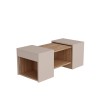 Coffee Table Set Sartos - Atlantic Pine, Beige Atlantic Pine
Beige
