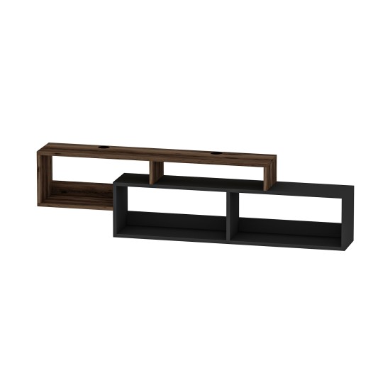 TV Stand Atlantis - Light Walnut, Anthracite Light Walnut
Anthracite TV Stand Atlantis - Light Walnut, Anthracite Light Walnut
Anthracite
