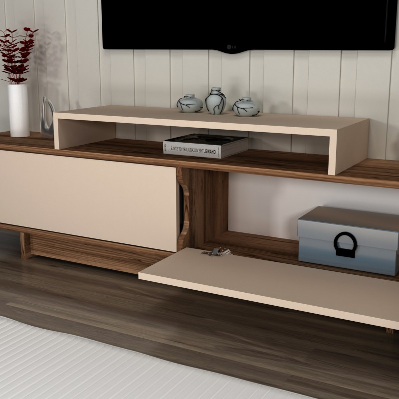 TV Stand Grasyas - Light Walnut, Beige Light Walnut
Beige