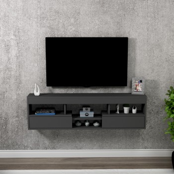 TV Stand Lisa - Anthracite Anthracite