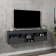 TV Stand Lisa - Anthracite Anthracite TV Stand Lisa - Anthracite Anthracite