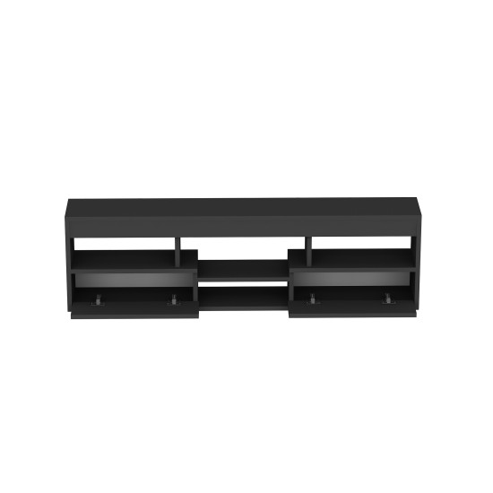 TV Stand Lisa - Anthracite Anthracite TV Stand Lisa - Anthracite Anthracite