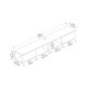 TV Stand Mayer - Atlantic Pine, Beige Atlantic Pine
Beige