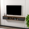 TV Stand Mayer - Light Walnut, Anthracite Light Walnut
Anthracite