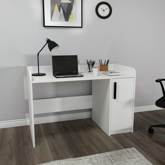 Study Desk Luses - White White Study Desk Luses - White White