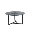 Coffee Table Trio sehpa / füme temperli cam S402F Fume
Black