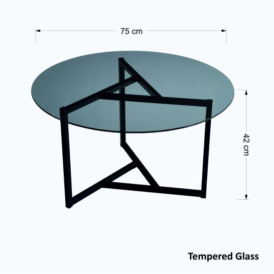 Coffee Table Trio sehpa / füme temperli cam S402F Fume
Black Coffee Table Trio sehpa / füme temperli cam S402F Fume
Black