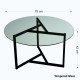 Coffee Table Trio sehpa / şeffaf temperli cam S402 Transparent
Black Coffee Table Trio sehpa / şeffaf temperli cam S402 Transparent
Black